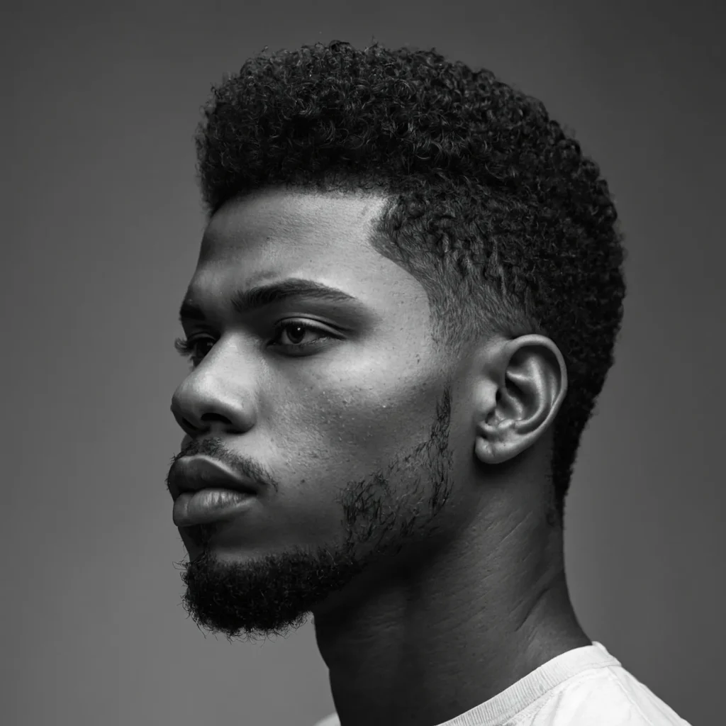 Afro Low Taper Fade