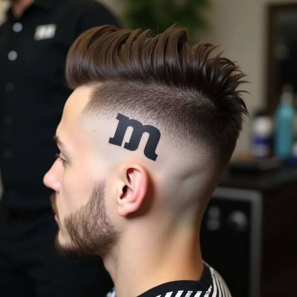 BARBER INITIAL TAG DESIGN