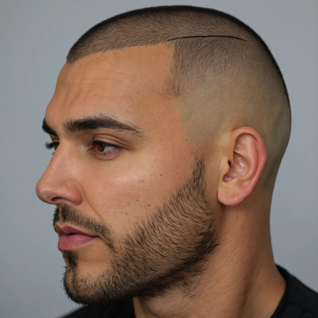 Buzz Cut with LineUp Precise Hairlinebuzz c