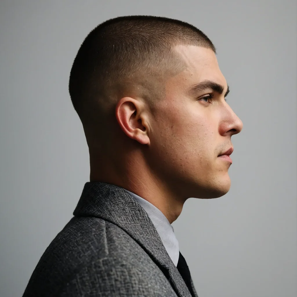 Buzz Cut with Mini Fademan with subtle mi