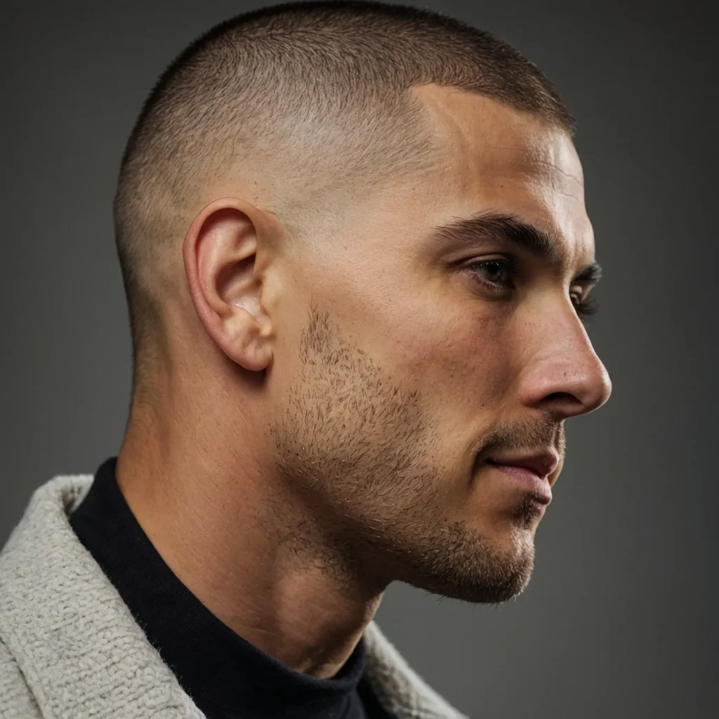 Buzz Cut with Subtle Texture Variationbuzz