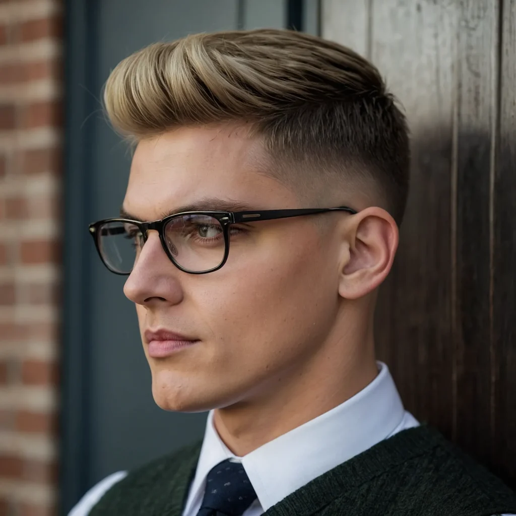 Classic Ivy LeagueAn Ivy League haircut with