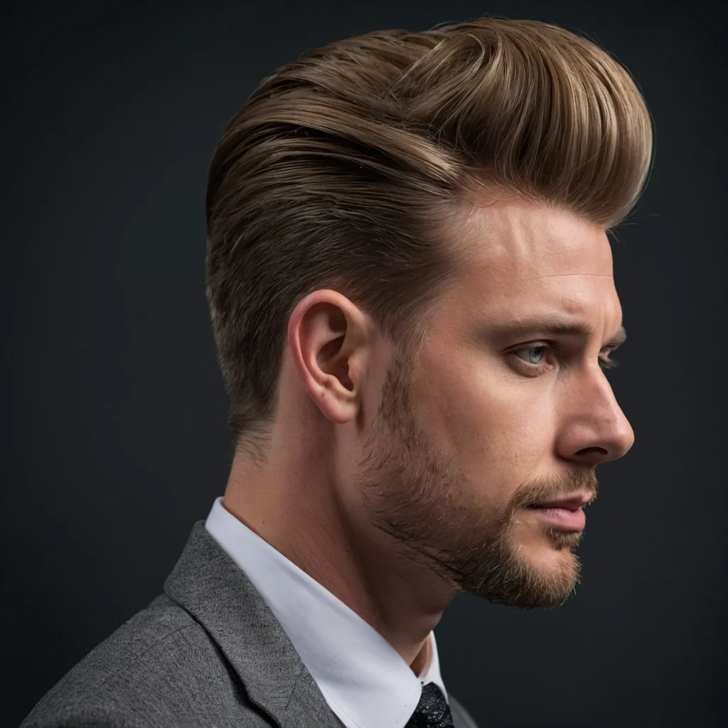 Classic Quiffrealistic image of man with