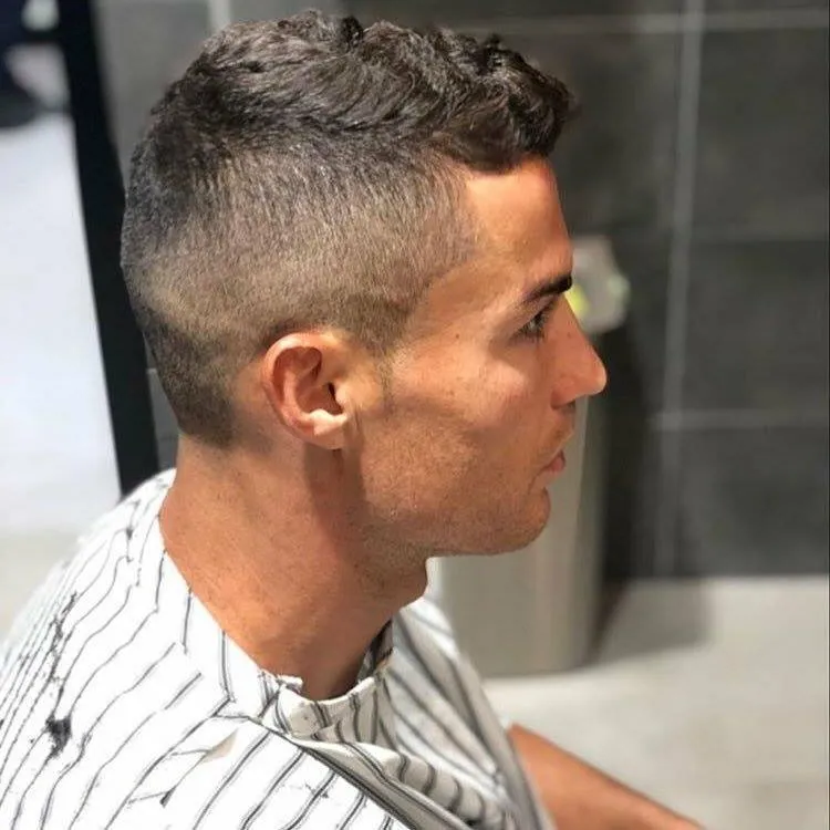 Cristiano Ronaldo – Undercut Side Part