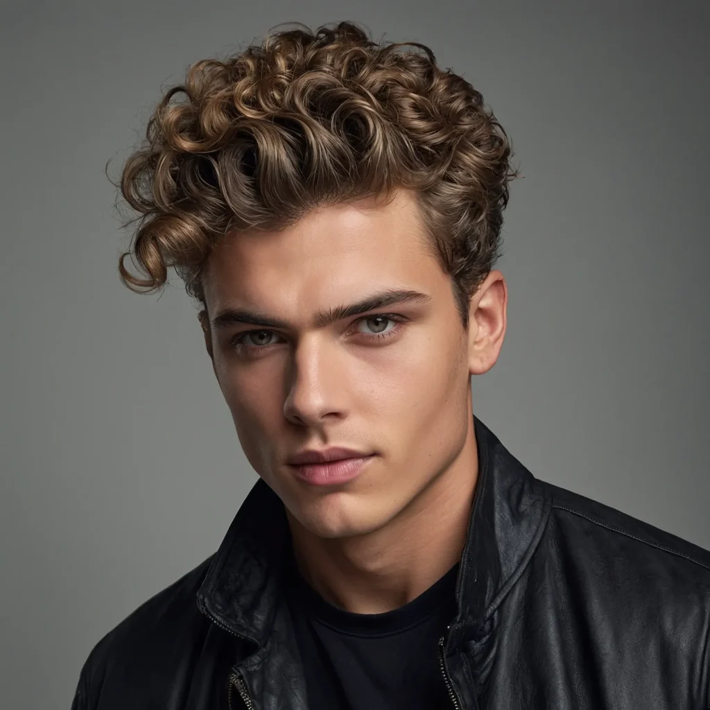 Curly Pompadour