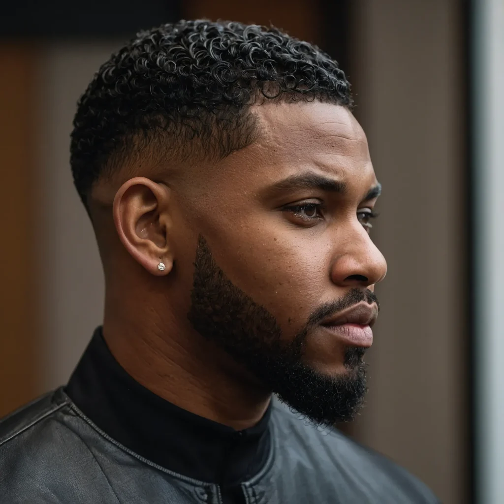 Drop FadeBlack man with drop fade haircut