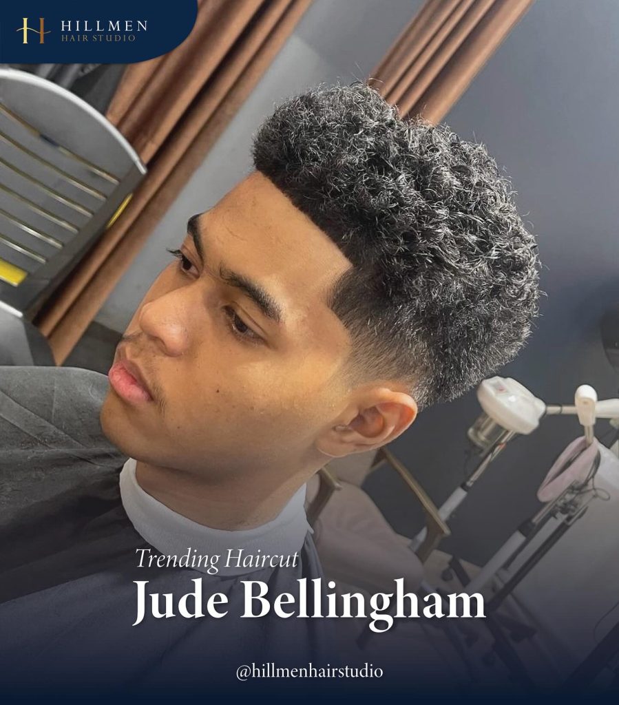 Jude Bellingham – Curly Edgar Cut