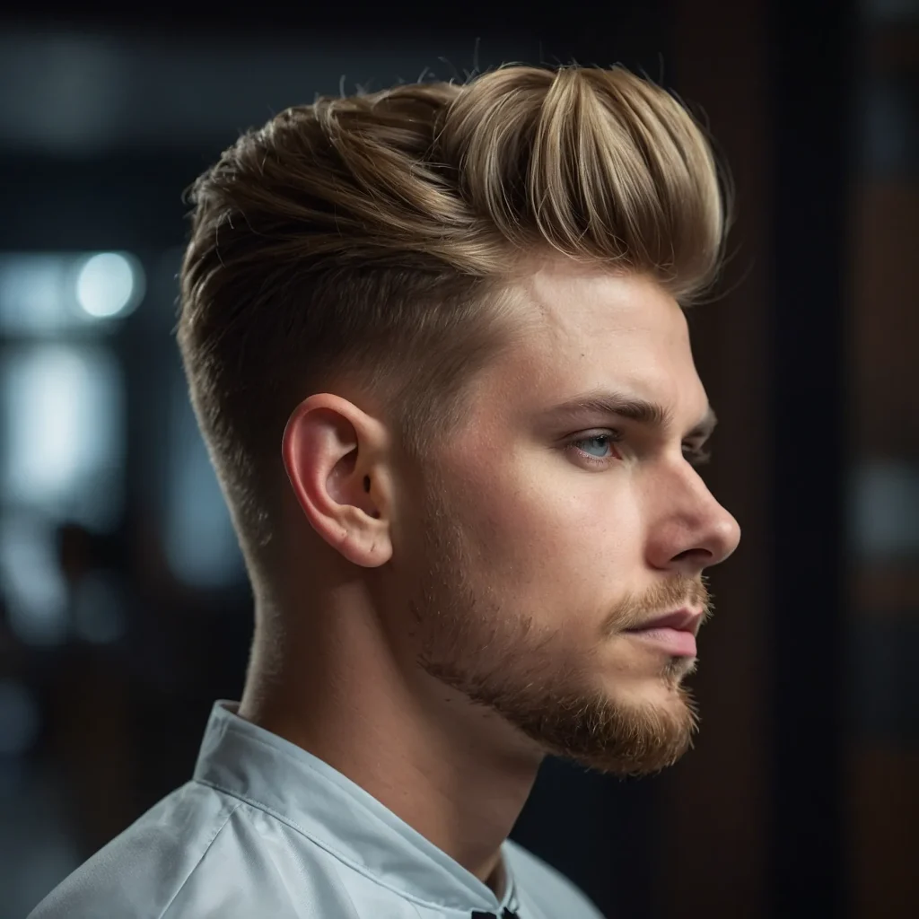 Low Fade Quiff