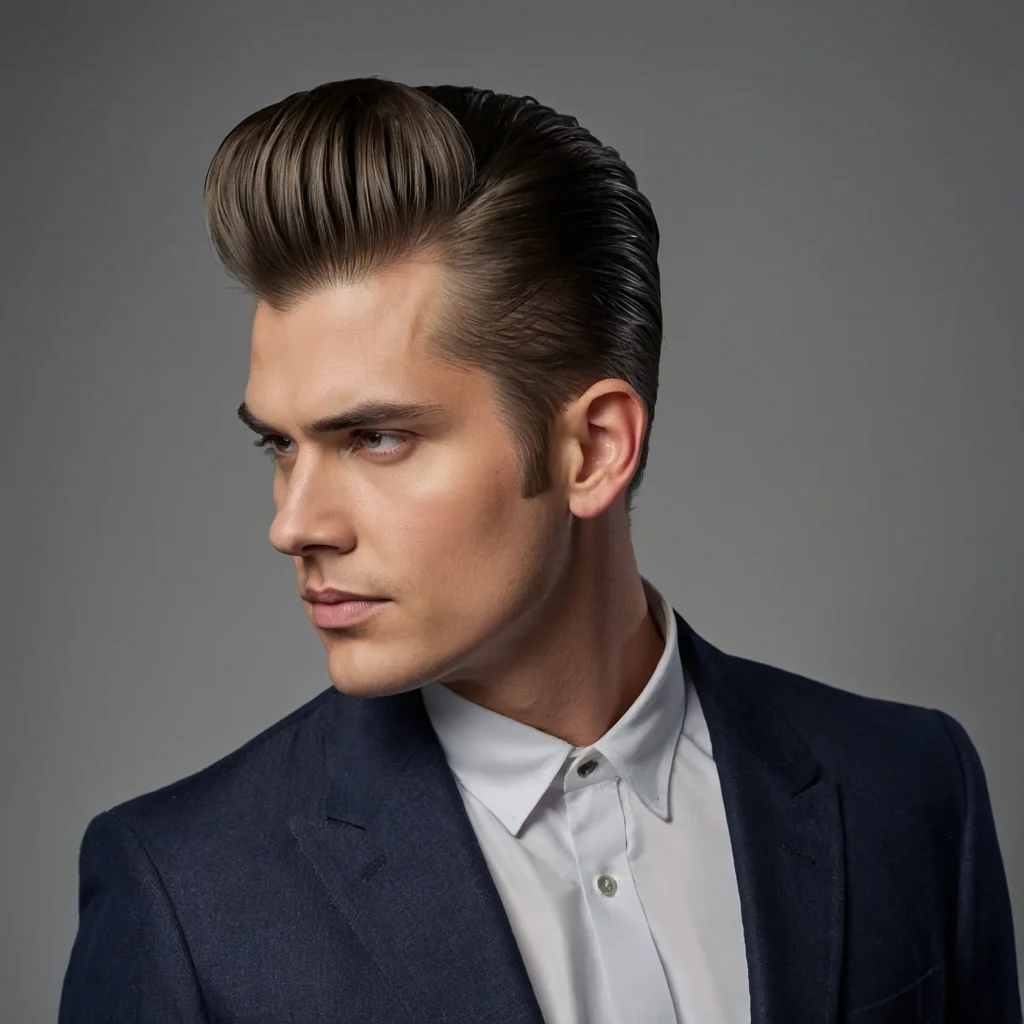 Modern Pompadourstylish modern pompadour o