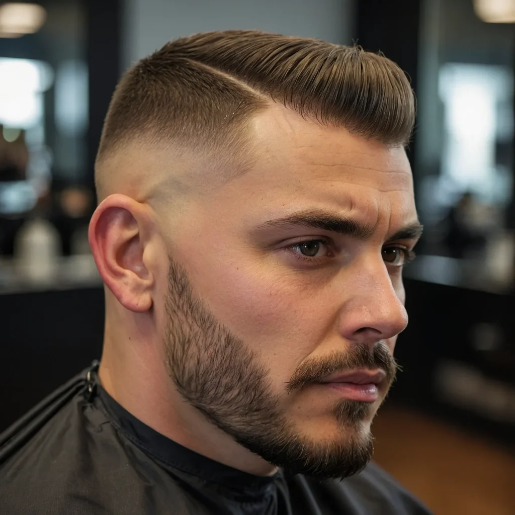 Precision Crew Cutsharp clean crew cut on