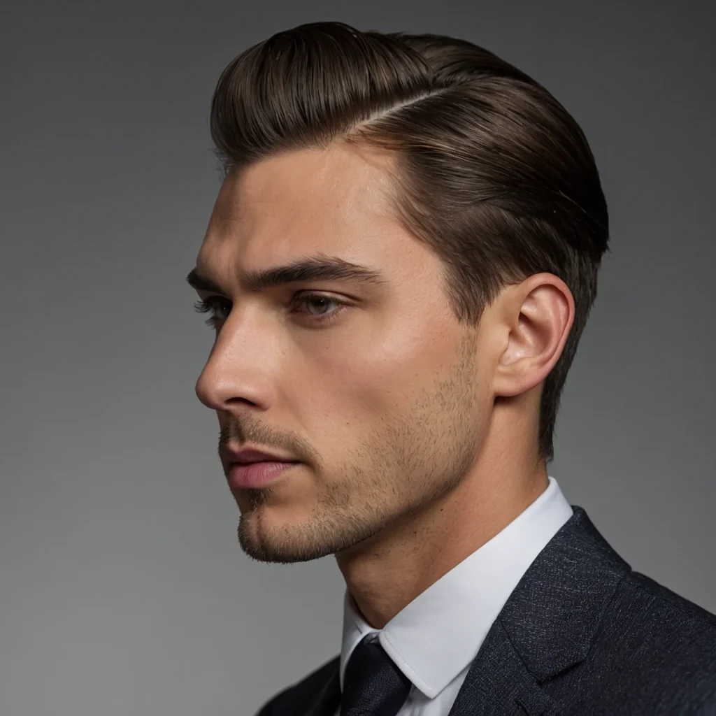 Refined Side Part