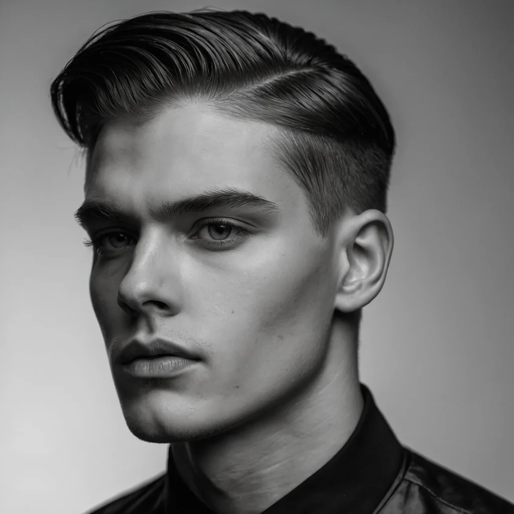 Side Part Fade
