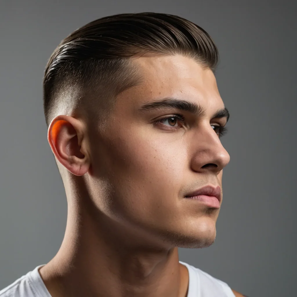 Side Part Undercut Fade