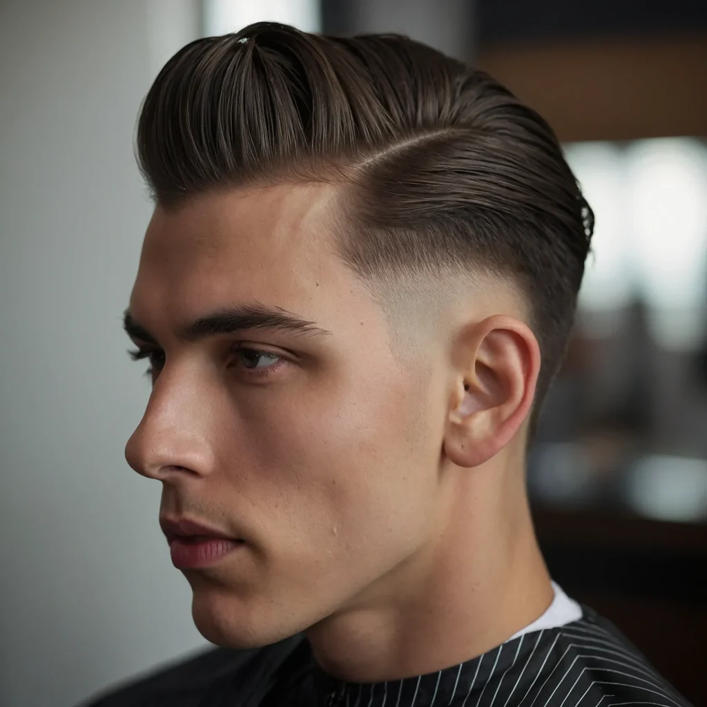 Slicked-Back Undercut