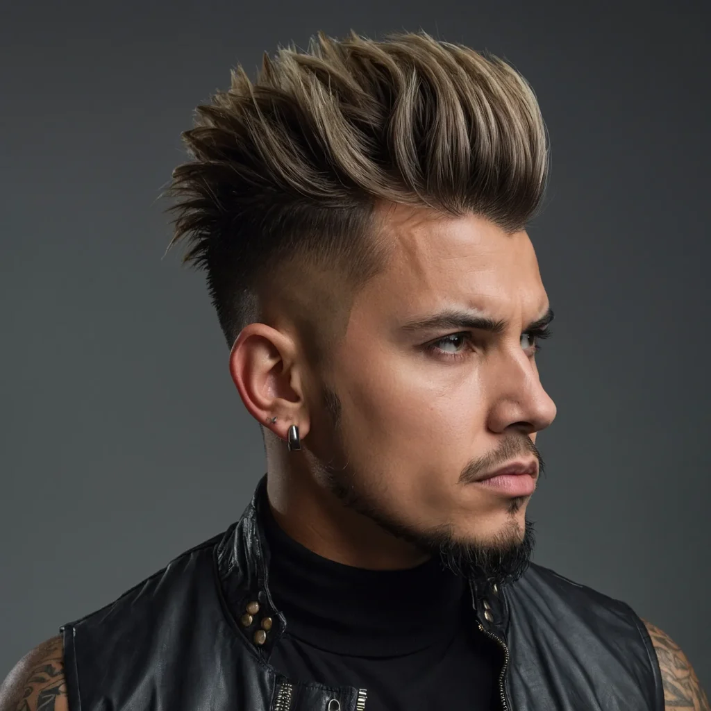 Undercut Mohawk Fade