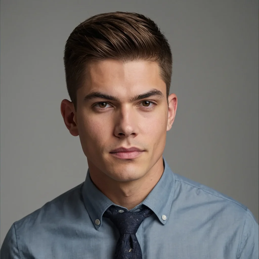men Ivy Buzz with Soft Sweepbuzzed Ivystyl