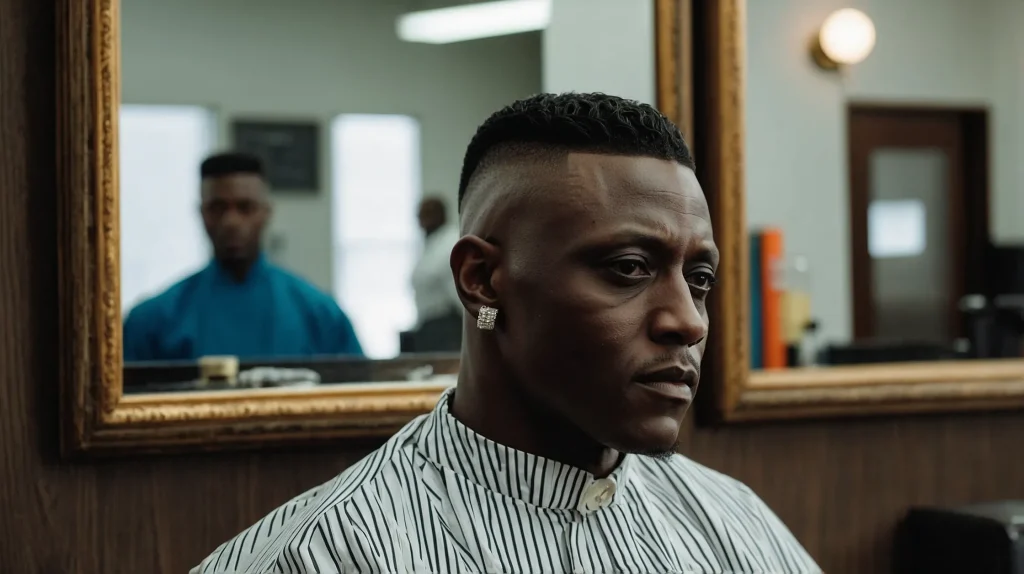 Boosie Fade withngular EdgeUpA sharplyngl