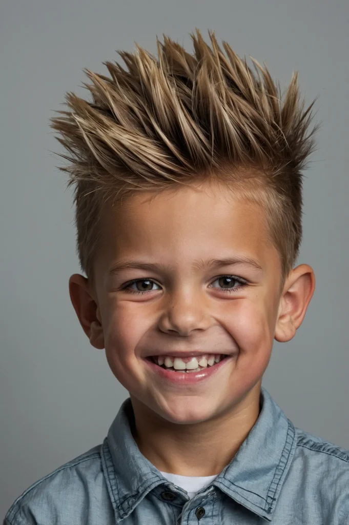 Burst Fade with Faux Hawkboy with faux h