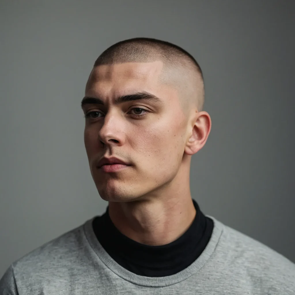 Buzz Cut with Low Fadesoft low fade with b