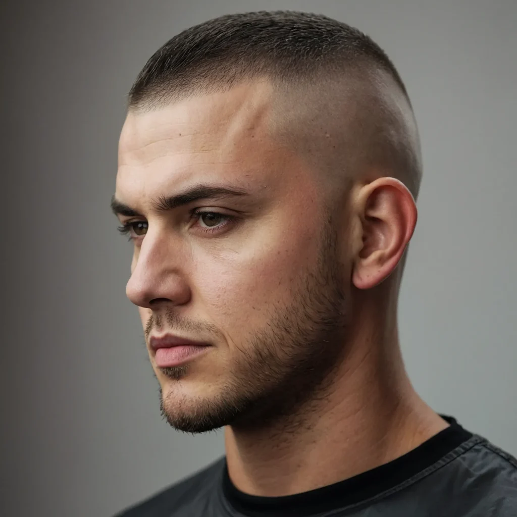 Buzz Cut with Mohawk Fadesubtle Mohawkstyle