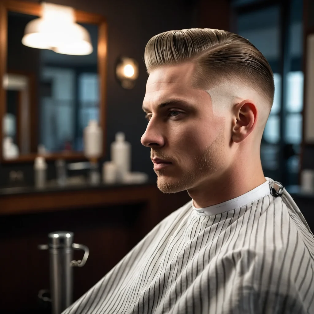 Classic High Taper Faderealistic image of