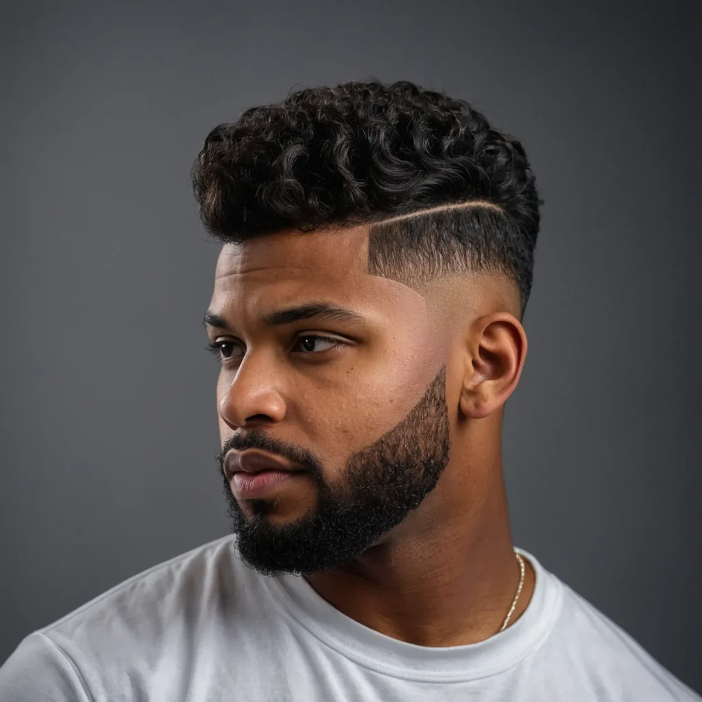 Drop Fade with Brushed Sponge FroSoft sponge