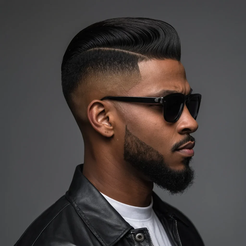 Drop Fade with Flat TopRetro flat top hairsty