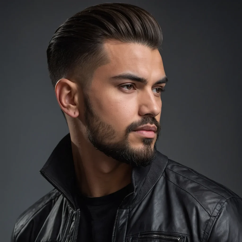 Drop Fade with MidLength TopMedium hair volu