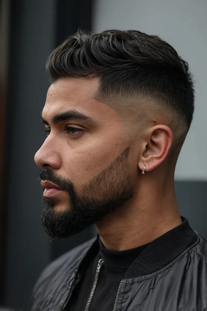 Drop Fademan with drop fade haircut curve