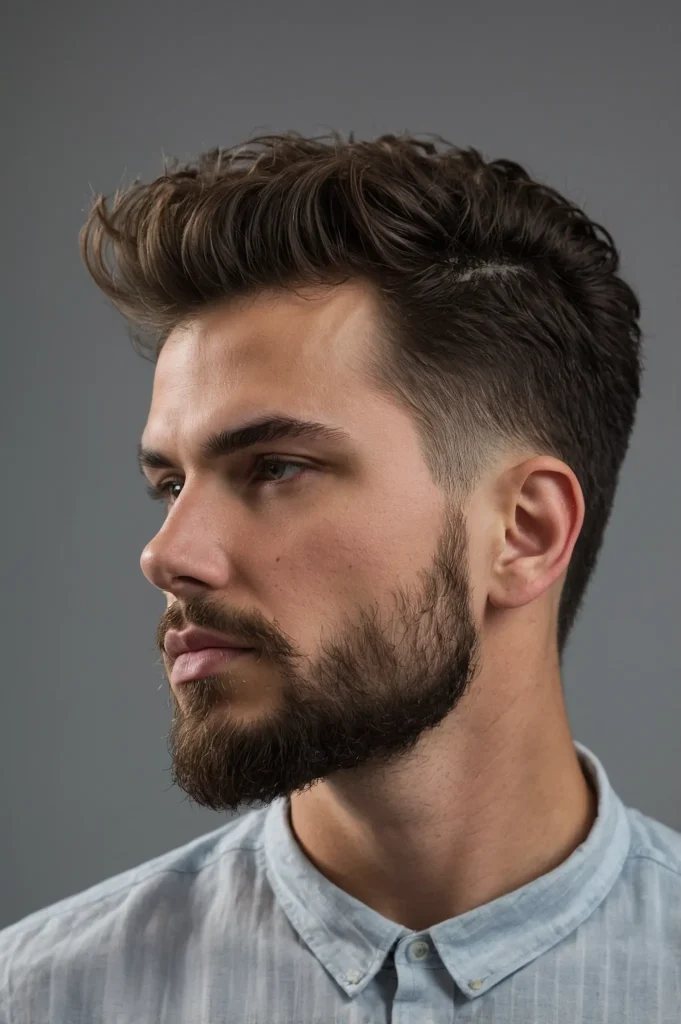 Fluffy Hair with Clean EdgeUp and Taperman