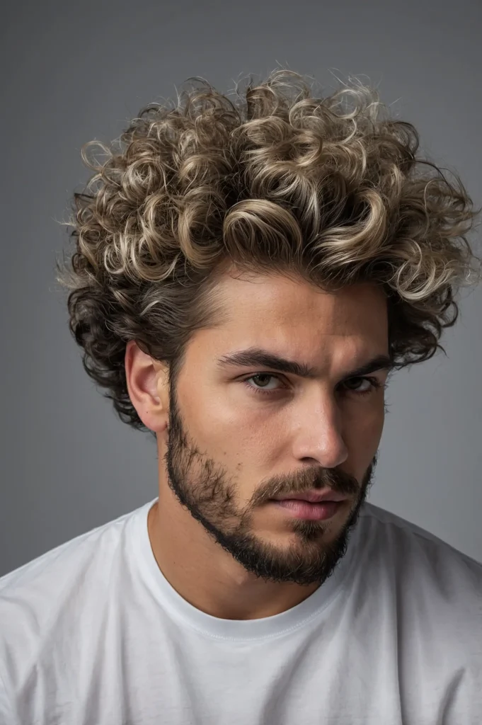 Fluffy Texture with Burst Taper Variationm
