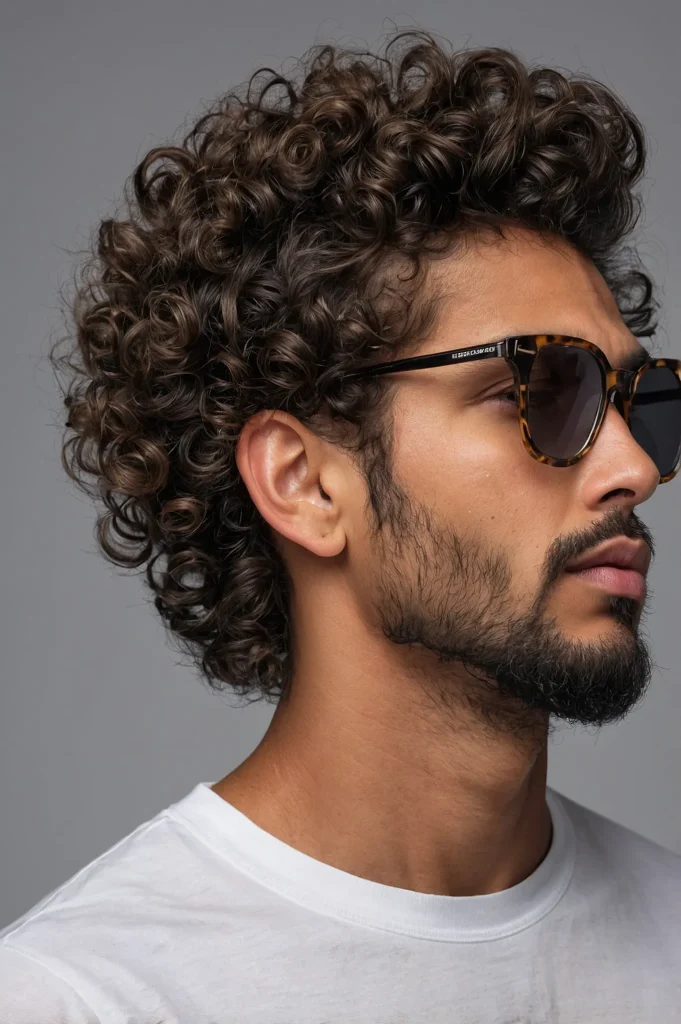 Freeform Curls Tapered Templesman with fre