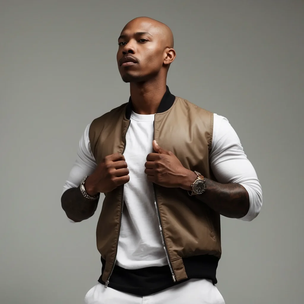 High Southside Fadebold Black man with