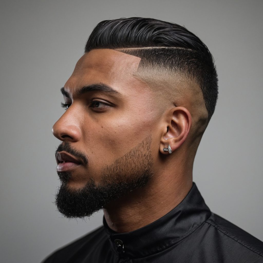 High Taper Fademan with high taper fade h