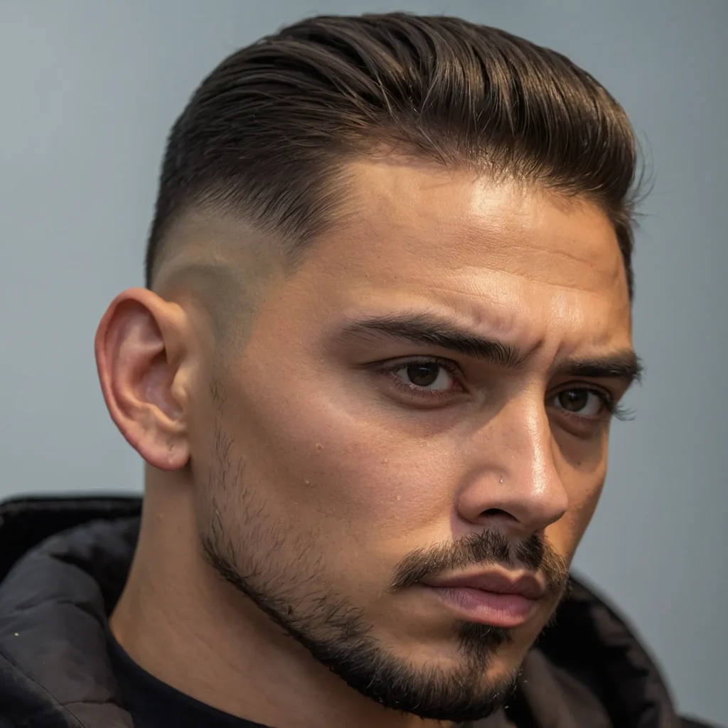 Low Fade with Defined EdgeUpSharp lineup acro