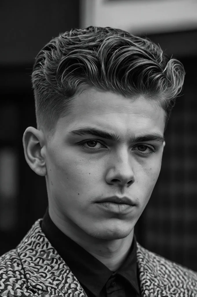 Low Fade with Wavesboy with short wave patt