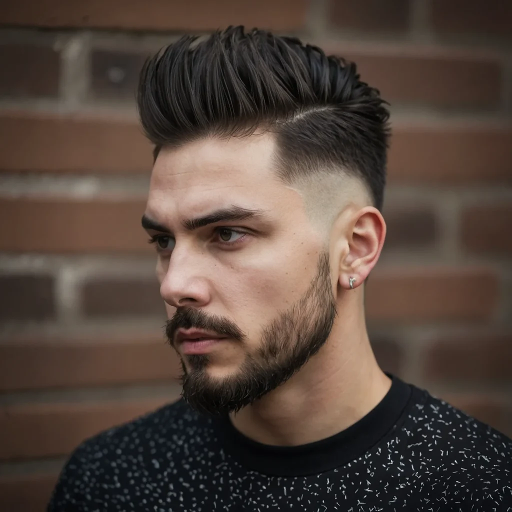 Low Taper with Spiky Top and Matte FinishA ma