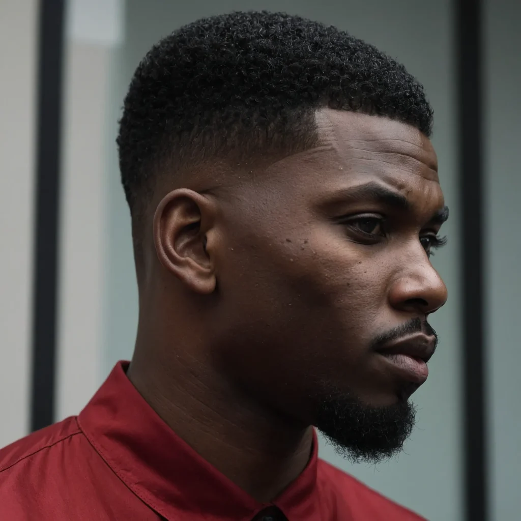 Mid Fade with Flat Top VariationBlack man s