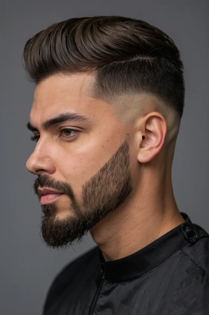 Mid Fademan with mid fade haircut fade st