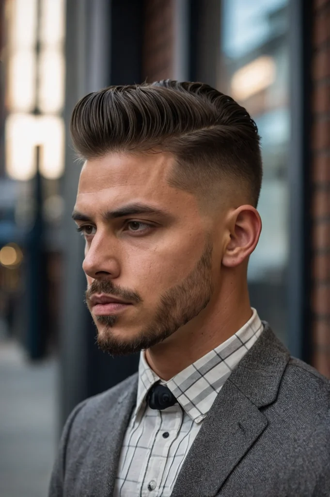 Mid Taper Fademan with mid taper fade bal
