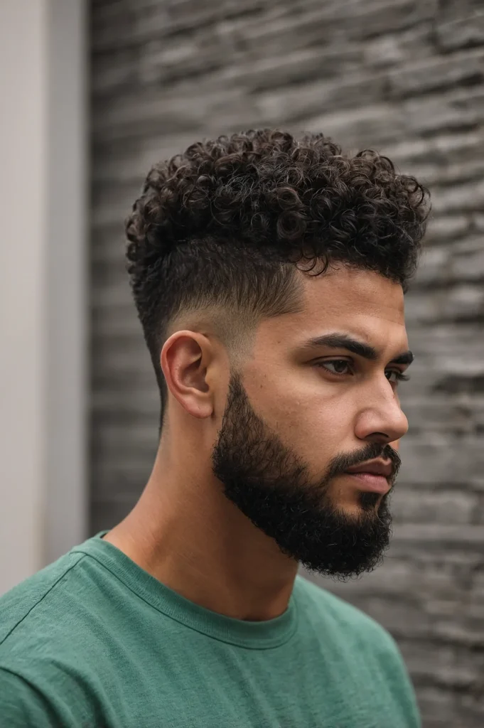 Taper Fade with HighDensity Fluffy Crownman