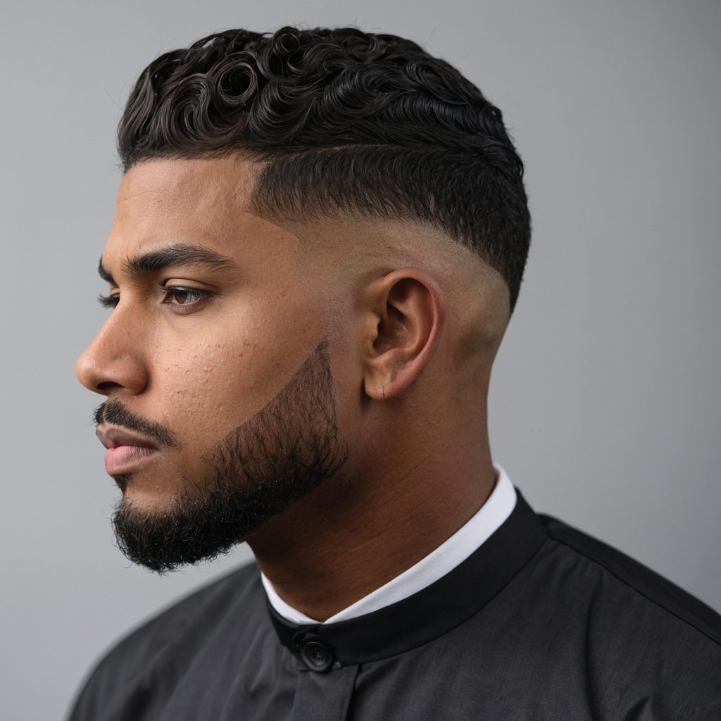 Taper Fade with Wavesman with waves sty