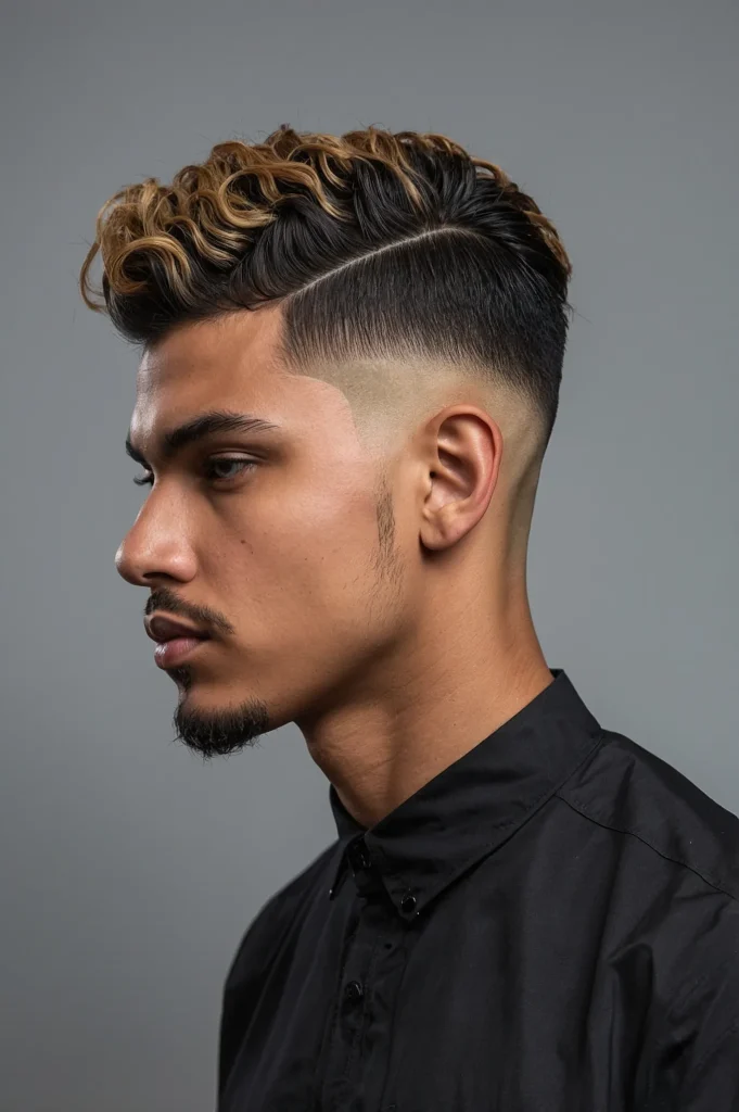 Tapered Skin Fade with TwistsTwist hairstyle