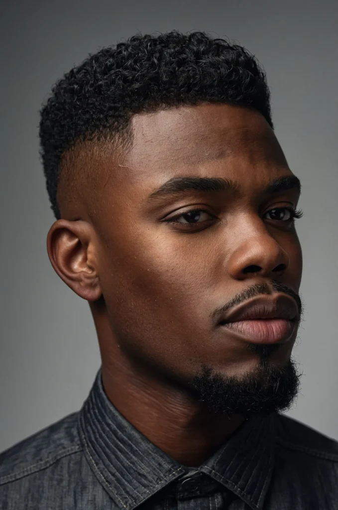 Modern Taper CutEditorial portrait of a Bl