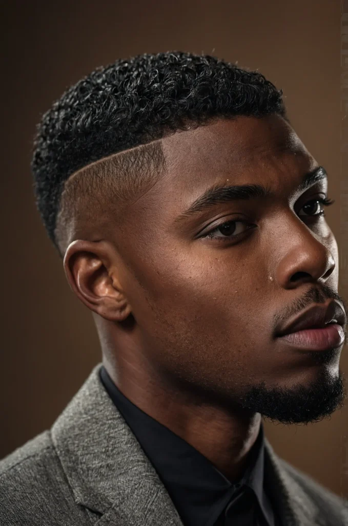 Modern Taper CutEditorial portrait of a Bl