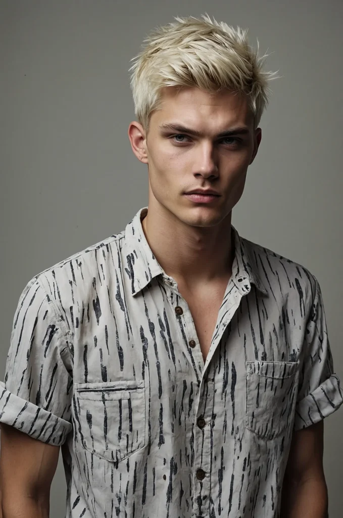 Messy Mod CutEditorial portrait of a white