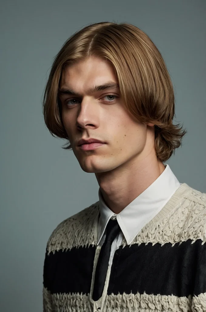 Long Mod CutHighquality editorial portrait