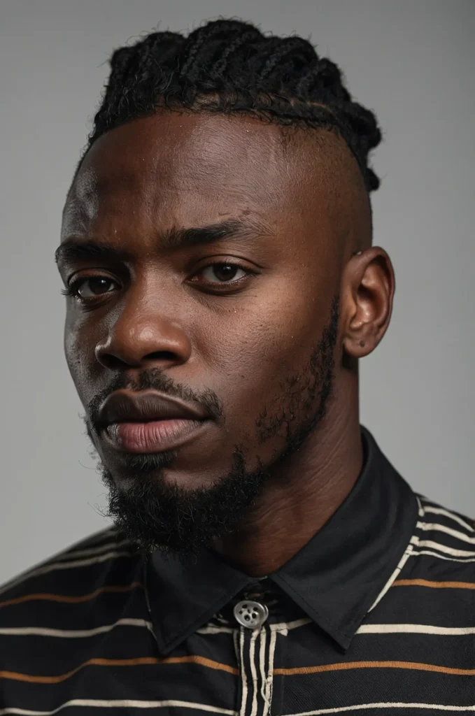 Taper Cut with LocsBlack man with shorttome