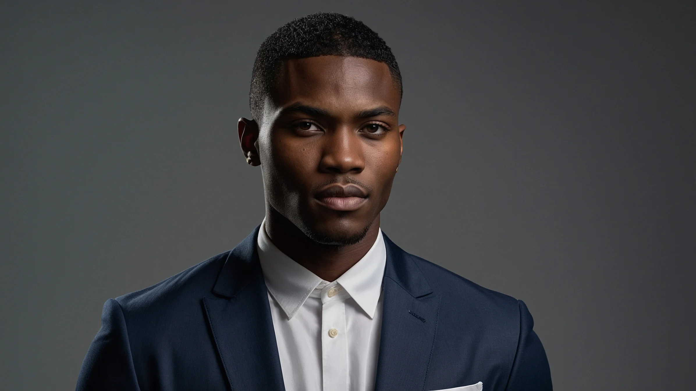 Black Men Hime Cut