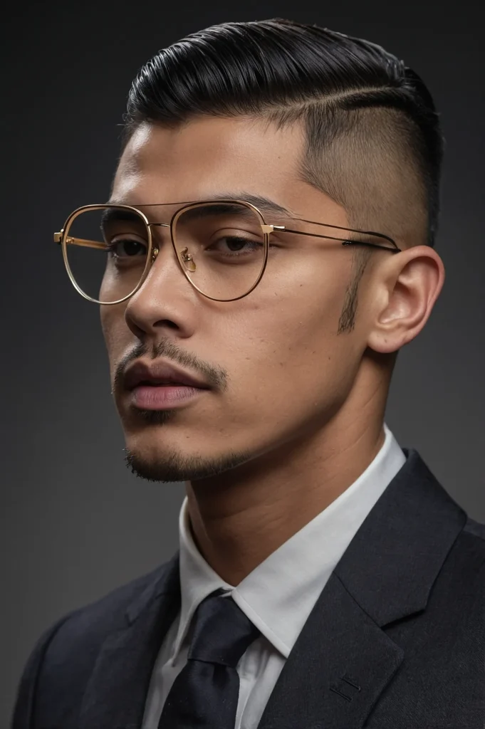 Box Fade with Crisp Temp EdgesBoxy top with c